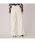 【モデル美香着用】ワイドシルエットサロペットパンツ/WHITE