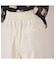 【モデル美香着用】ワイドシルエットサロペットパンツ/WHITE