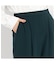 バックサテンジョーゼット　フルレングスパンツ[セットアップ可]