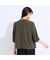 【セットアップ対応】ウォッシャブルボウタイプリントブラウス