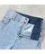 【洗える】センタープレスデニムパンツ