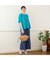 【洗える・接触冷感・セットアップ可・L～4Lサイズ】サイド切り替えワイドパンツ