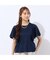 【洗える・接触冷感】ラッフルスリーブTシャツ
