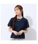 【洗える・接触冷感】ラッフルスリーブTシャツ