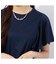 【洗える・接触冷感】ラッフルスリーブTシャツ