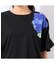 【洗える・綿100%】フリルスリーブTシャツ