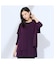 【M～4L/セットアップ可】ドレープカットソーラインストーンTシャツ