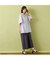 【手洗いOK・接触冷感】J-CAMICIEバンドカラーシャツブラウス
