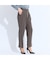 【L～4L・セットアップ対応】バックサテン梨地ウォッシャブルパンツ