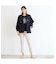 【快適ストレッチ・3Lサイズあり】Aラインストレッチジャケット
