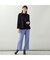 【洗える・アンサンブル可・L～4Lサイズ】ベア天×針抜きカーディガン