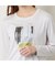 【洗える】スムースプリント長袖Tシャツ