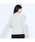 【L～4L】ウォッシャブル綿シフォンTシャツ