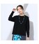 【L～4L/アンサンブル可】カシミヤシルクプルオーバーニット