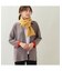 【一部店舗/WEB限定・洗える】ミックスカラーニットマフラー