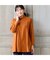 【洗える・日本製・L～4Lサイズ】ふんわり起毛チュニック