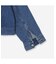 【JAPAN DENIM】ノーカラーデニムブルゾン