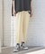 ウツクシルエットテーパードパンツ/133595