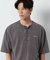 ピグメントヘンリーネックＴシャツ/1054516