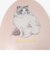 キャット柄ヘアブラシ