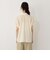サッカー襟付きブラウス