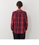 バンドカラーブラウス/Afternoon Tea Original Tartans