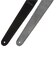 2" Suede Strap Black/Gray Reversible ギターストラップ