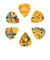 1CWH4-11B1 ピック 15枚入り コレクタブル缶ケース付属 Beatls Yellow submarine