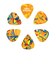 1CWH4-11B1 ピック 15枚入り コレクタブル缶ケース付属 Beatls Yellow submarine