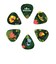 1CWH4-11B2 ピック 15枚入り コレクタブル缶ケース付属 Beatls Yellow submarine