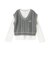 【GOODPRICE】ケーブルニットTシャツSET