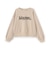 【秒かわトップス】立体ロゴ刺しゅうベーシックトレーナー