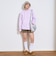 【秒かわトップス】【LTXC】ロゴ発泡パーカ