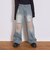 【LTXC】【セット可】ダメージデニムワイドパンツ