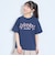 【秒かわトップス】【GOODPRICE】【綿100%】カレッジフラワー半袖T
