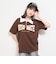 【新色入荷♪】【LTXC/綿100%】ハーフジップルーズ半袖T