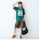【新色入荷♪】【LTXC/綿100%】ナンバーアップリケ半袖T