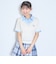 【洗える】フェイクレイヤード半袖ニットシャツ