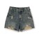 【再入荷♪】【LTXC】ダメージデニムショートパンツ