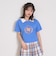 【7days】衿つきクロップTシャツ