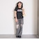 【7days】【GOODPRICE】ドット裾フリルTシャツ