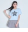 【LTXC/綿100%/GOODPRICE】スターモチーフスプレー半T