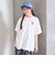 【綿100%/GOODPRICE】プックリバックロゴルーズ半T