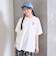 【綿100%/GOODPRICE】プックリバックロゴルーズ半T