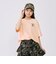 【綿100%/GOODPRICE】プックリバックロゴルーズ半T