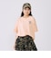 【綿100%/GOODPRICE】プックリバックロゴルーズ半T