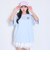 【綿100%/GOODPRICE】プックリバックロゴルーズ半T