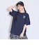 【綿100%/GOODPRICE】プックリバックロゴルーズ半T