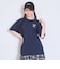 【綿100%/GOODPRICE】プックリバックロゴルーズ半T