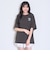 【綿100%/GOODPRICE】プックリバックロゴルーズ半T